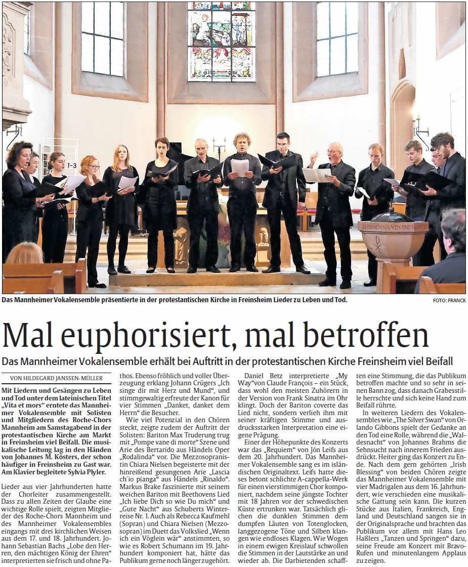 Kritik Kirche Freinsheim 2017, Die Rheinpfalz, 19.06.2017